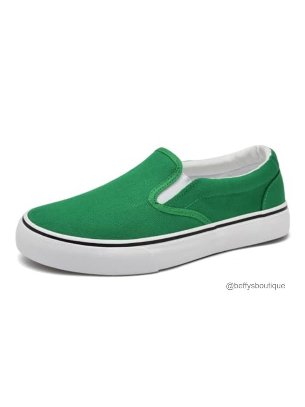 Unisex Slip On Sneakers Low-Top Casual Canvas Comfortable Breathable Flats